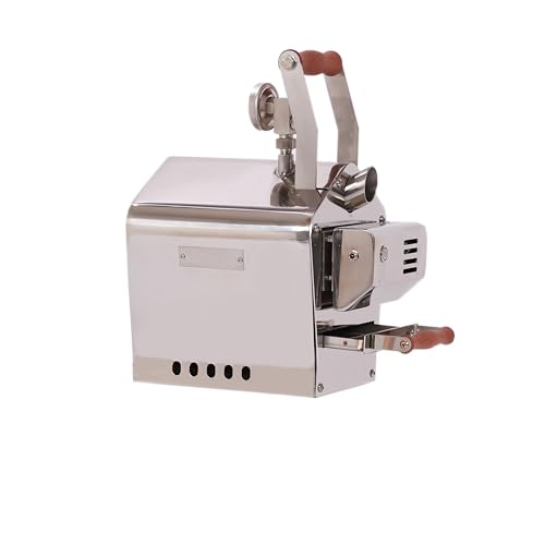 KALDI Wide POP Home Coffee Roaster (300g Capacity), Complete Kit with Hopper & Sample Trier. Gas Burner Required (Basic)