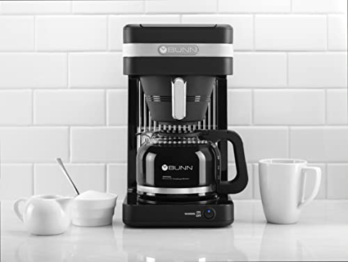 BUNN CSB2B Speed ​​Brew Elite Kaffeemaschine für 10 Tassen, Schwarz/SST