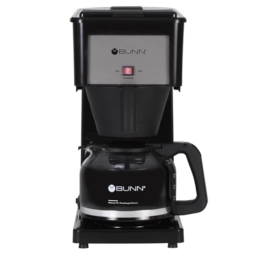 BUNN GRB Velocity Brew Kaffeemaschine für zu Hause, 10 Tassen, schwarz