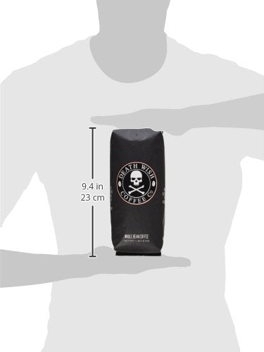 Death Wish Coffee, Bio- und Fair-Trade-Kaffee aus dunkel gerösteten ganzen Bohnen, 16 oz