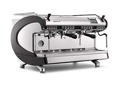 Nuova Simonelli Aurelia II ボリューメトリック 2 グループ エスプレッソ マシン MAUREIIVOL02ND0001 (無料エスプレッソ スターター キットおよび 3M ウォーター フィルター システム付き)