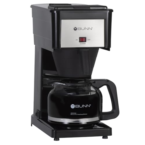 BUNN GRB Velocity Brew Kaffeemaschine für zu Hause, 10 Tassen, schwarz