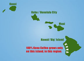 Farm-fresh: 100% Kona Coffee - Medium Roast - Arabica Whole Beans - 1 Lb or 16 oz Bag - Blue Horse 100% Kona Coffee from the Big Island of Hawaii