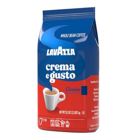 Lavazza Crema E Gusto Kaffeebohnen, 2,2-Pfund-Beutel, vollmundige, cremige dunkle Röstung mit Gewürznoten