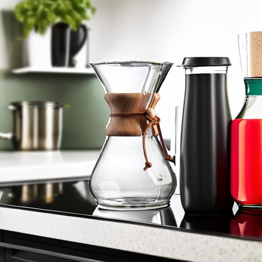 Chemex ポアオーバー ガラス コーヒーメーカー - クラシックシリーズ - 8カップ - 専用パッケージ