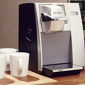 Keurig K155 Office Pro Einzeltassen-Kaffeemaschine für gewerbliche K-Cup-Pads, silber