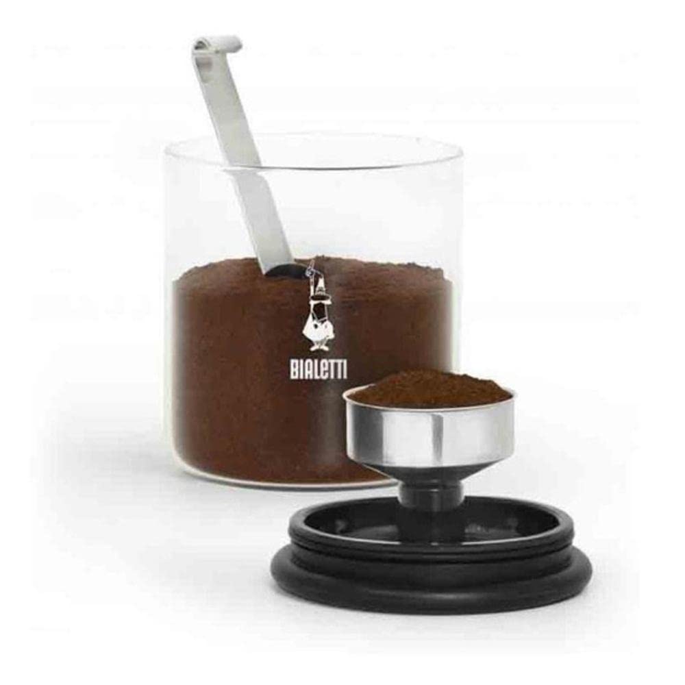 Bialetti - Smart Coffee Jar: Made in Glass to Preserve the Aroma of the Coffee - 250g