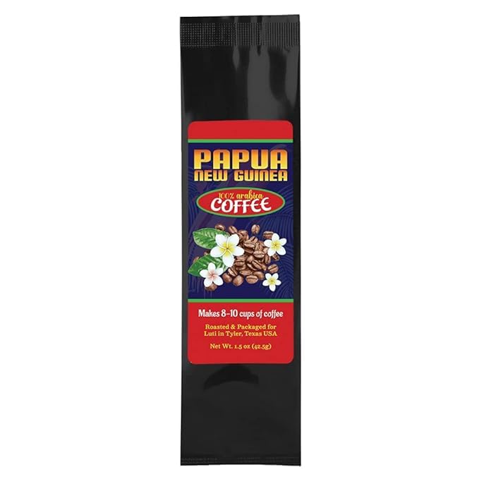 Around the World Coffees Gift Set of 8 Bags -1.5 Ounce ea. Enjoy A World Coffee Tour Gift Pack - Medium Roast