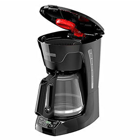 BLACK+DECKER 12-Cup* Programmable Coffeemaker, Black