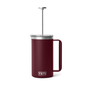 YETI Rambler 34 oz. French Press Coffee Maker, Wild Vine Red