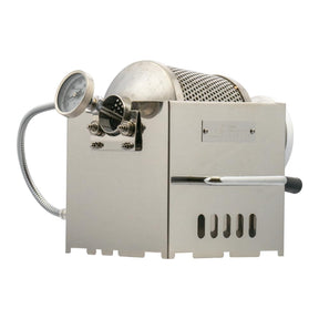 KALDI Mini Home Coffee Gas Roaster - 200g Capacity, Choice of Manual Handle or Motor Drive, Hopper/Sampler as option, Gas Burner Required (Motorized, Roaster Only)