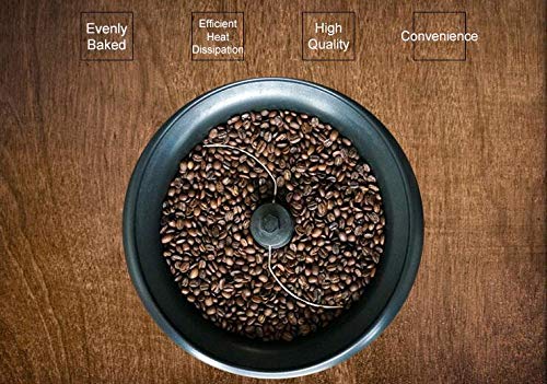 TOPCHANCES Coffee Roaster,110V Electric Coffee Bean Roaster Machine for Home Use,Household Peanut Nuts Coffee Roaster Roasting Machine