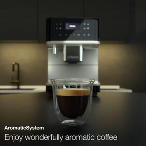 Miele CM 6160 MilkPerfection Kaffeevollautomat - OneTouch for Two, AromaticSystem, 4 individuelle Profile, DoubleShot, WiFi-fähig, LED-Beleuchtung, einfache Reinigung, in Lotusweiß