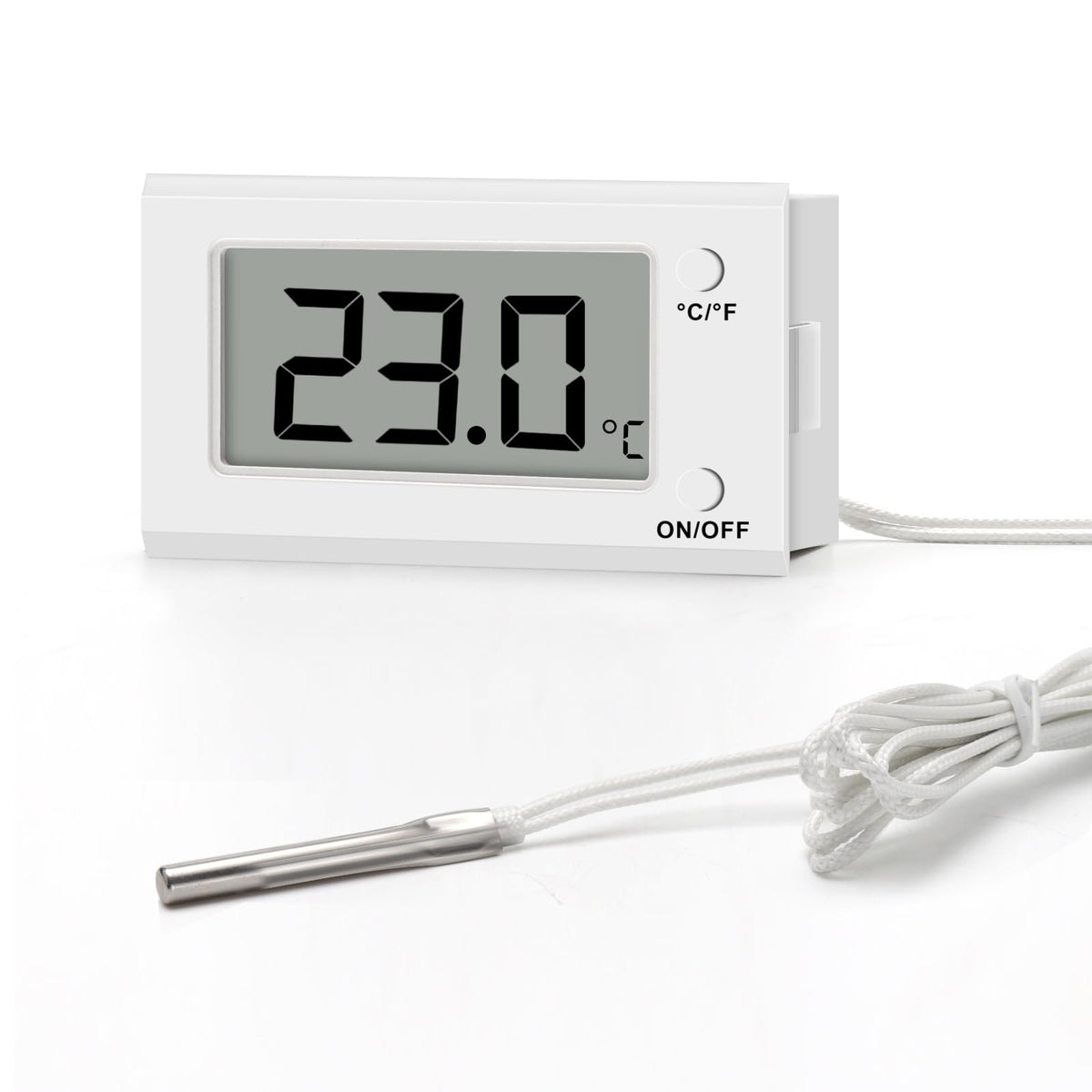 Digitales Backofenthermometer mit Einstichsonde, Grillfleischthermometer bis 300°C, Ofenthermometer Braten zum Grillen, Zubehör für Küche, Braten, Grill, Pizza