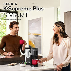 Keurig K-Supreme Plus SMART コーヒーメーカー、シングルサーブ K-Cup ポッドコーヒーブリューワー、BREWID およびマルチストリームテクノロジー、78 オンス