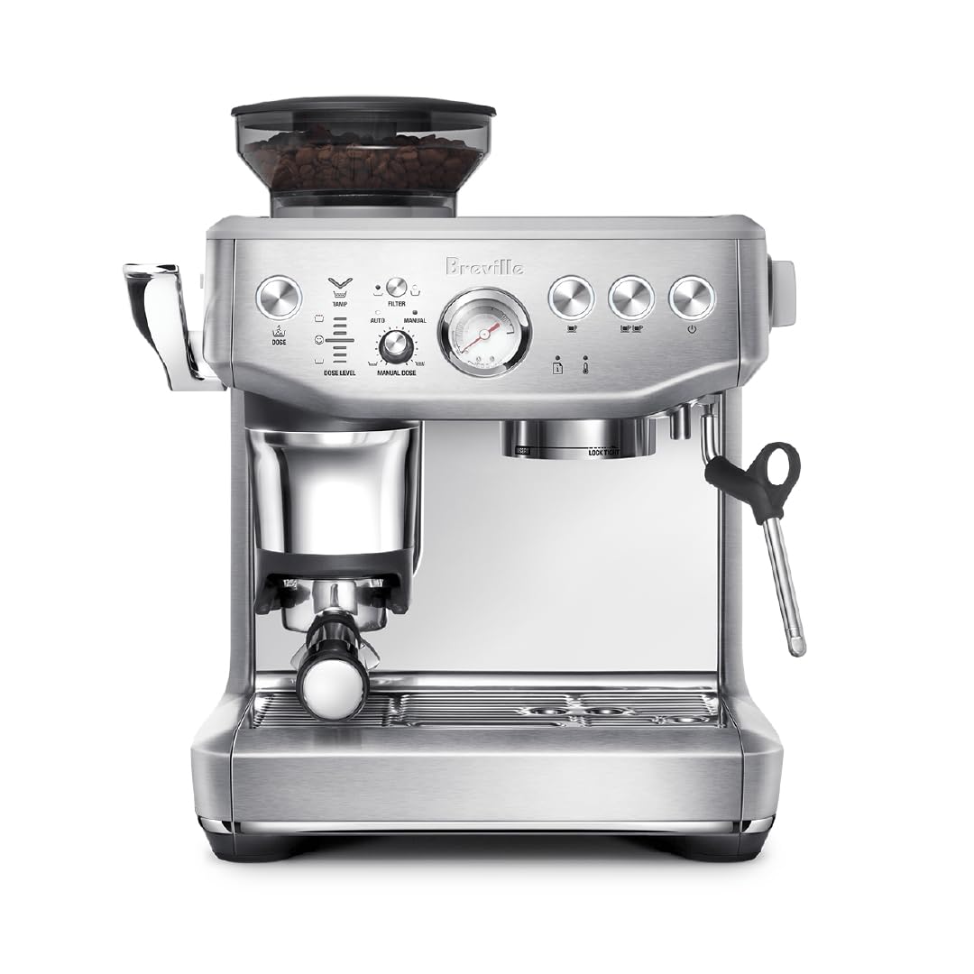 Breville Barista Express Impress Espressomaschine BES876BSS, gebürsteter Edelstahl