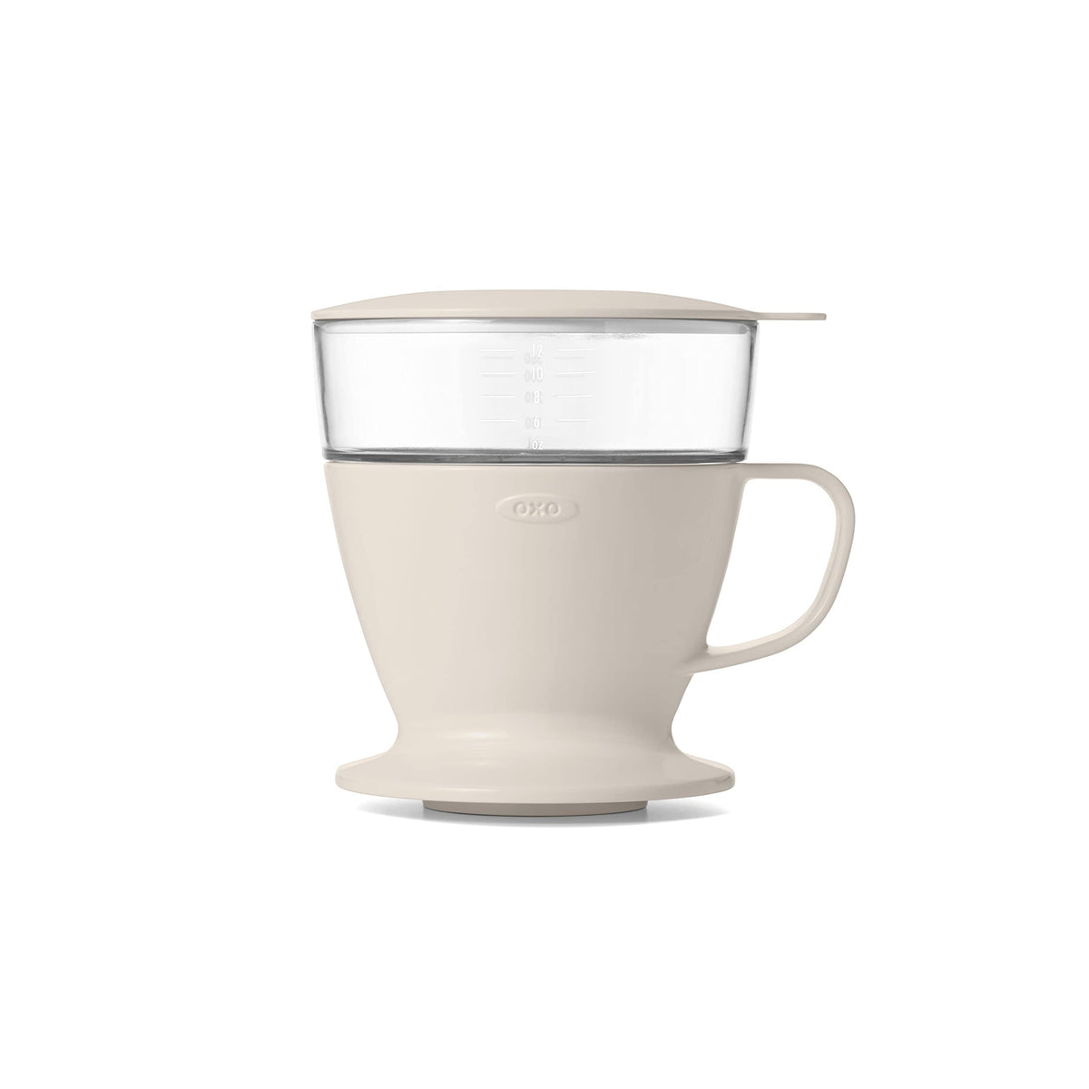 OXO Brew Single Serve Pour-Over-Kaffeemaschine, 12 Unzen, weiß