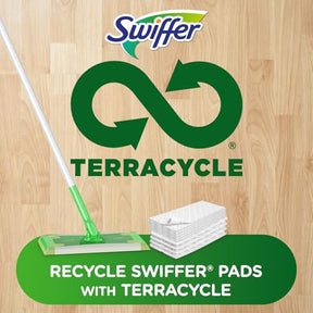 Swiffer Sweeper 2-in-1 Trocken- und Nass-Bodenwisch- und Kehrset, Set für mehrere Oberflächen zur Bodenreinigung, Set beinhaltet 1 Kehrmaschine, 14 Trockenkehrtücher, 5 Nasswischtücher