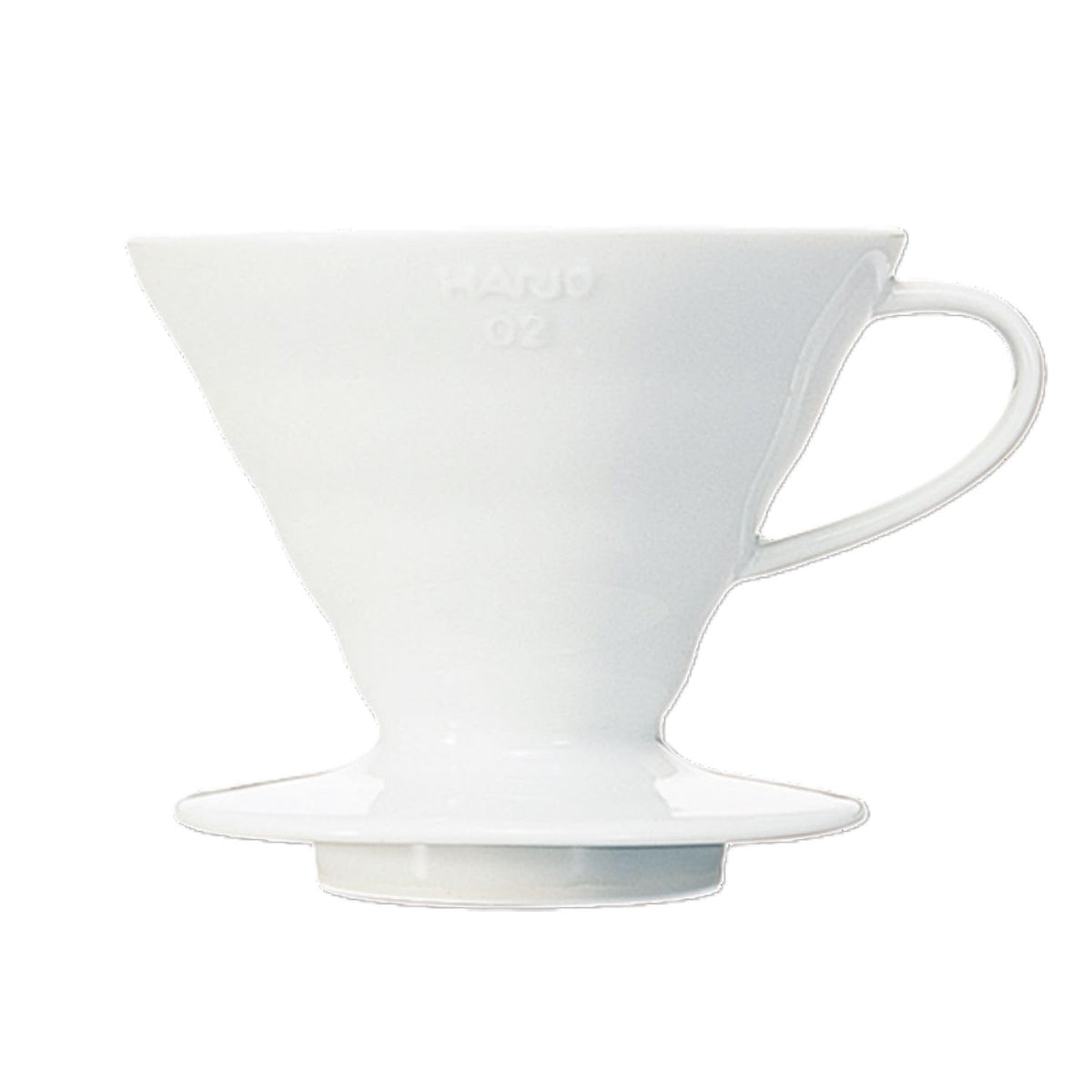 Hario V60 Keramik-Kaffeefilter, Größe 02, Weiß