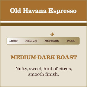 Gaviña Old Havana Espresso, ganze Bohne, 100 % Arabica-Kaffee, 32-oz-Beutel