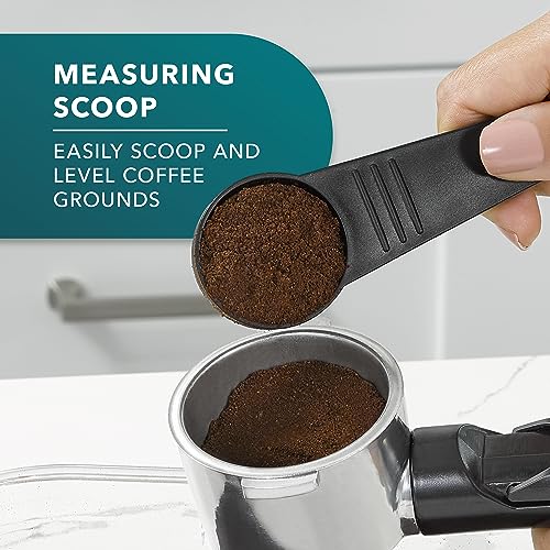 Mr. Coffee® 4ショット スチームエスプレッソ、カプチーノ、ラテメーカー、ステンレス製泡立てピッチャー付き