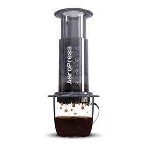 AeroPress Original Coffee and Espresso-style Maker, Barista Level Portable Coffee Maker with Chamber, Plunger, & Filters, Quick Coffee and Espresso Maker