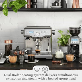 Breville Dual Boiler Espresso Machine BES920XL, Brushed Stainless Steel