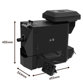 Dandanm Electric Coffee Bean Roaster Commercial Roaster,Electric Coffee Bean Roaster Machine, with Smoke Filter+Chaff Collector