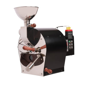 Kaldi Fortis Coffee Roaster with Accessories, 600g Batch, Gas burner is required. (Semi-Convective Type, Dual Thermometer)