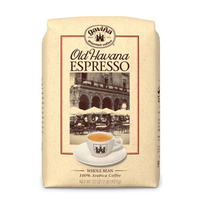 Gaviña Old Havana Espresso, ganze Bohne, 100 % Arabica-Kaffee, 32-oz-Beutel