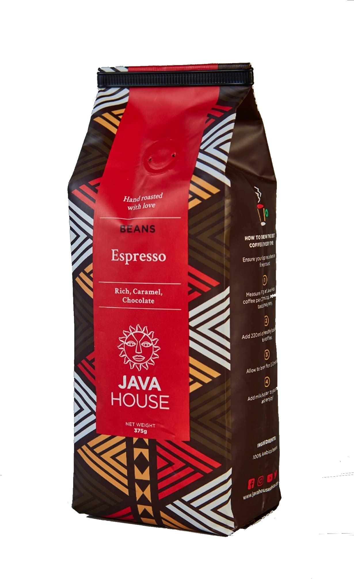 Kenya AA Kaffeebohnen. French Roast Kaffeebohnen, Fair Trade Single Source Kaffee aus Kenia mit nachweisbarem Coffee Kenya Herkunftssiegel. Perfekt handgerösteter Craft-Kaffee (13,23 oz/375 g)