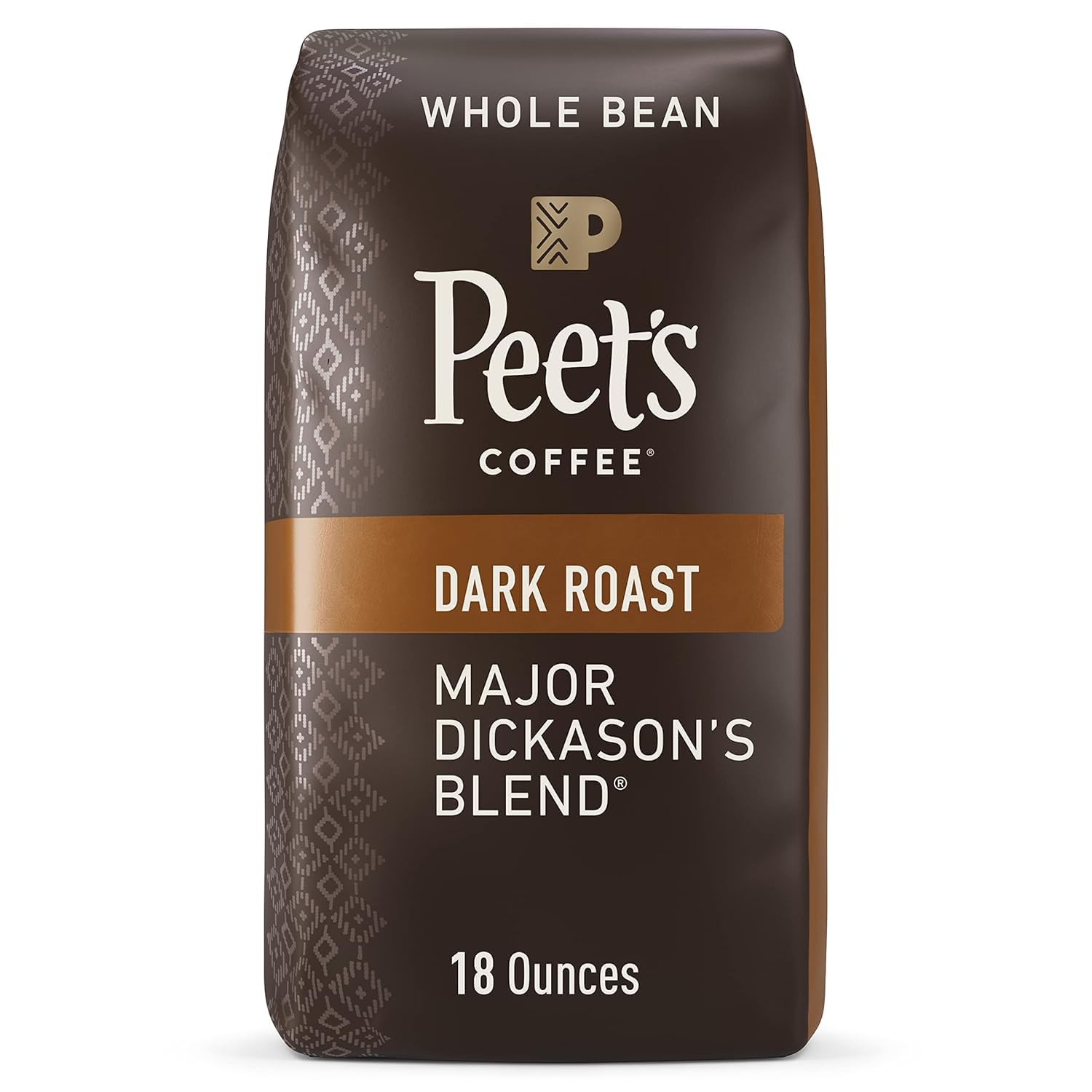 Peet's Coffee, dunkel gerösteter Kaffee aus ganzen Bohnen – Major Dickason's Blend, 18-Unzen-Beutel