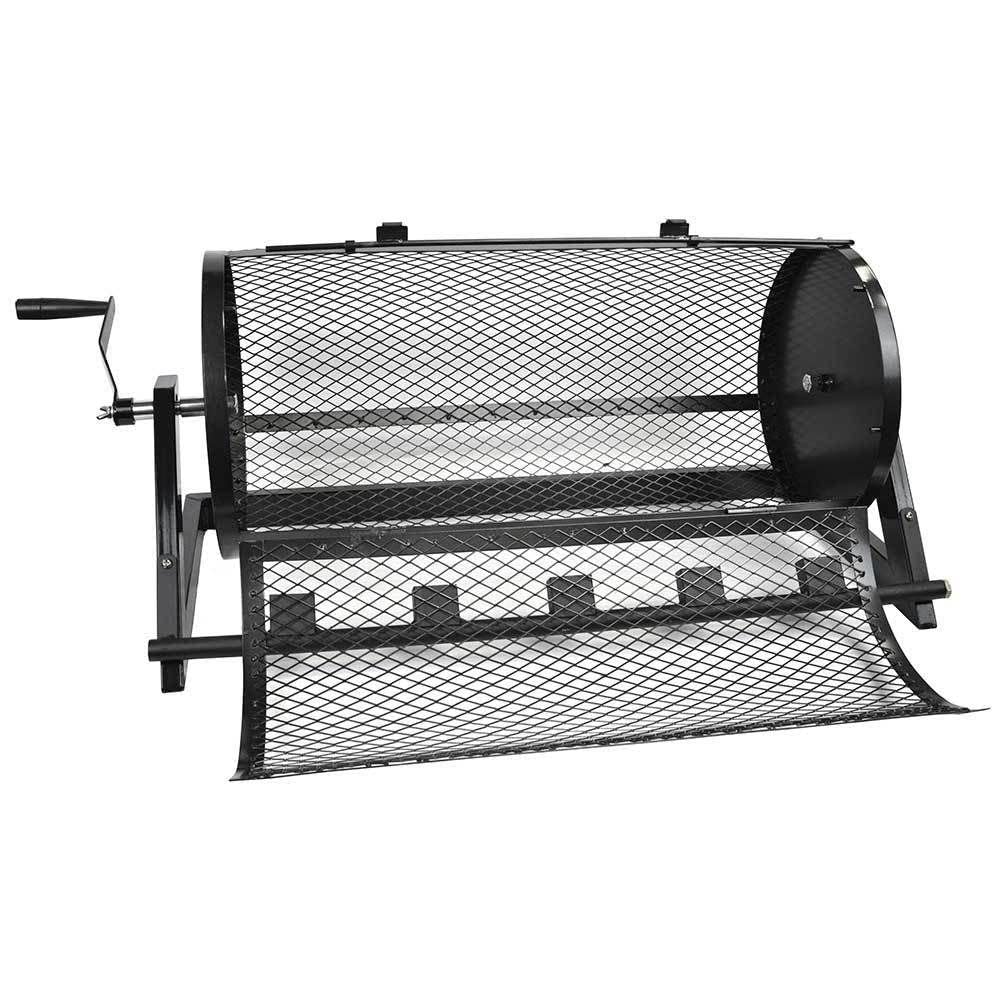 Santa Barbara Chili Roaster CRBBQ-Kit 5 Burner Hatch Chile Roaster Propane Roaster Drum, Regulator & Apron Kit