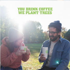 Tiny Footprint Coffee - Signature Blend, Light Roast, USDA Organic Coffee - Whole Bean Coffee, Fair Trade, Shade Grown & Carbon Negative - You Drink Coffee, We Plant Trees, 3 Pounds