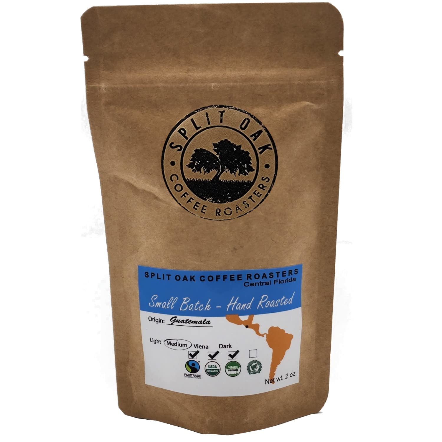 Coffee Samples 5 Pack Coffee Gift Set Las Americas. Gourmet Organic Medium Roast whole Bean Coffee with Best Beans From Mexico, Guatemala, Peru, Colombia and Brazil