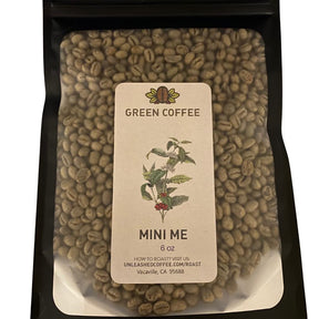 Unleashed Coffee | Green Unroasted Coffee Beans Sampler Pack | Green Coffee Beans for Roasting | Each 6 oz Bag Contains a Unique Varietal of Green Raw Coffee Beans | 3 Bags Total