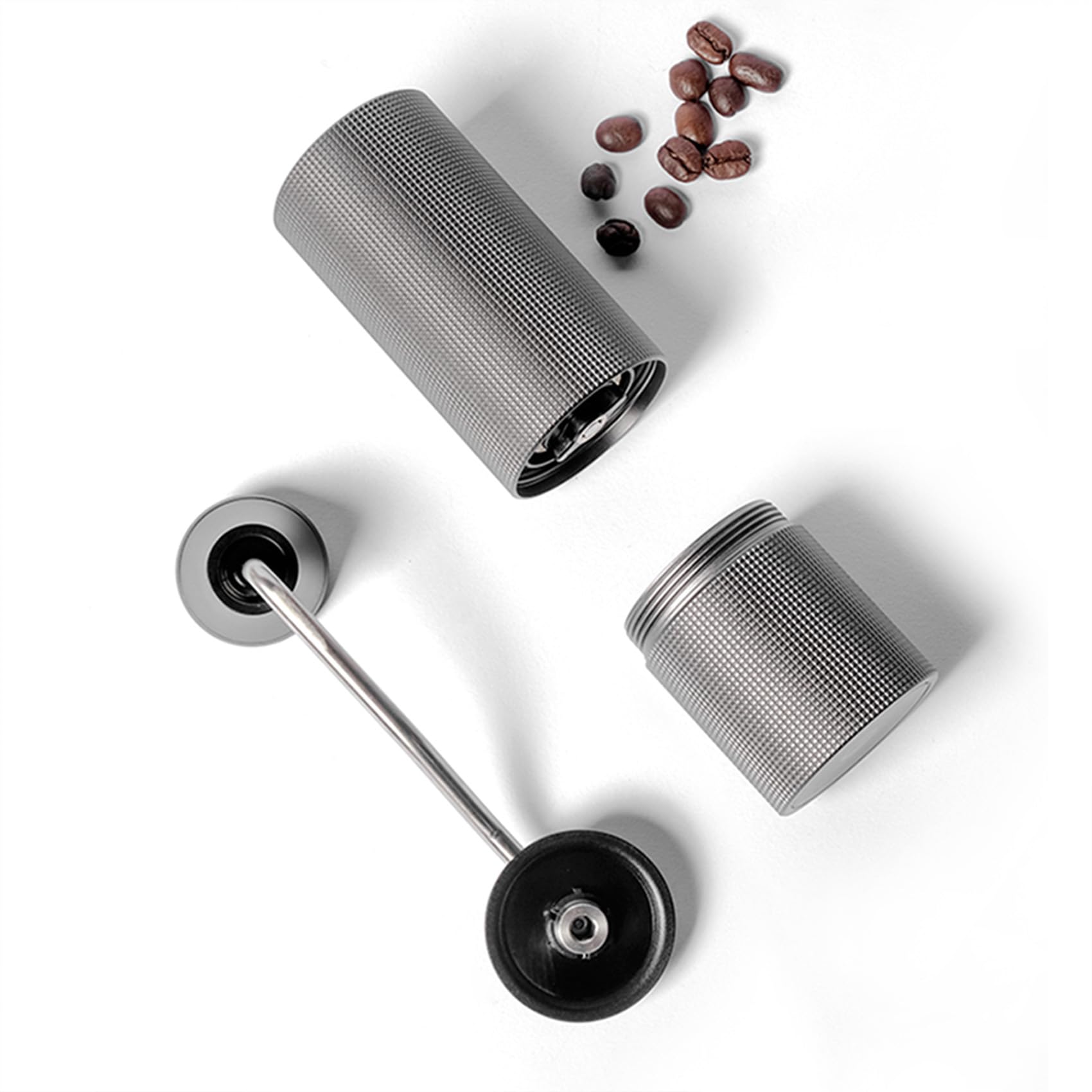 TIMEMORE Chestnut C2 Manual Coffee Grinder Capacity 25g with CNC Stainless Steel Conical Burr, Internal Adjustable Setting, Double Bearing Positioning, French Press Coffee for Hand Grinder