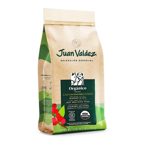 Juan Valdez Gourmet Balanced Colombian Coffee, Organic Whole Bean, 17.6 oz