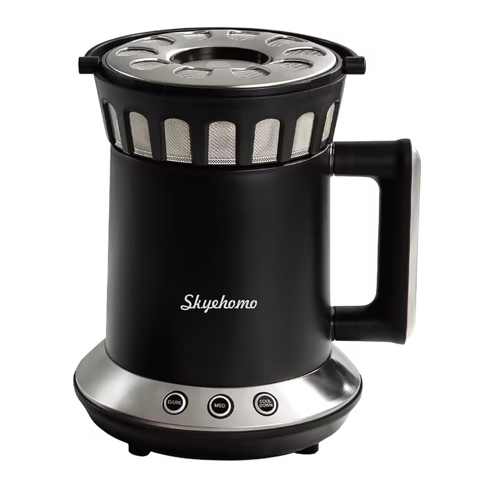 HOMOKUS Coffee Roaster Machine for Home Use - Two Baking Modes (Med and Dark) - One-Touch Control - Cooling Mode Included