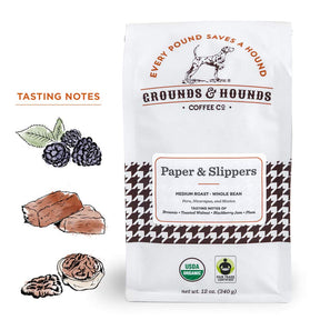 Grounds &amp; Hounds Three Blend Starter Kit – gemahlen, 100 % Bio-Kaffee-Vielfaltspaket, gemahlener Kaffee in großen Mengen, enthält drei 6-oz-Beutel unserer beliebtesten Mischungen