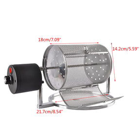 BEIDUOYANG Stainless Steel Coffee Bean Roaster Baking Roasting Machine Drum Type Coffee Roaster Network-Window Baked-Beans Machine Coffee Roasting Cage