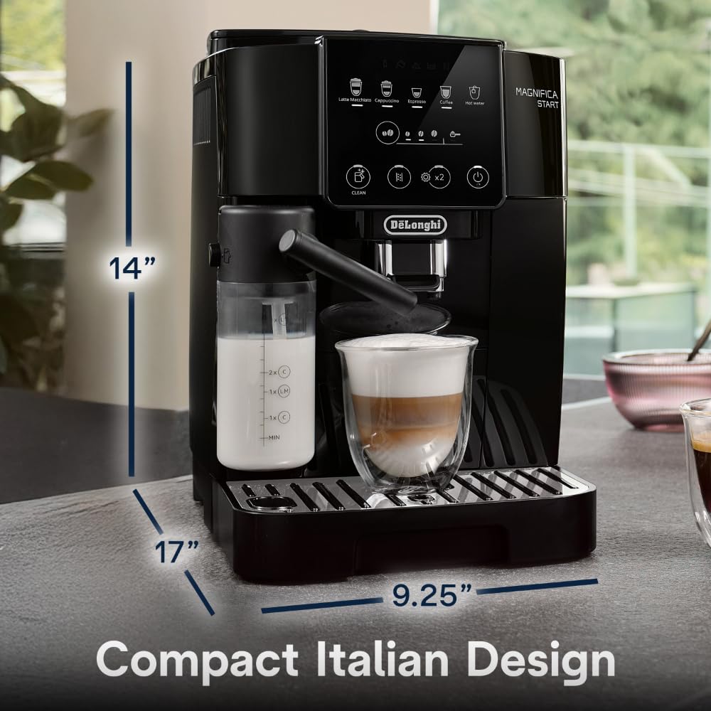 De'Longhi Magnifica Start Espressovollautomat, Schwarz