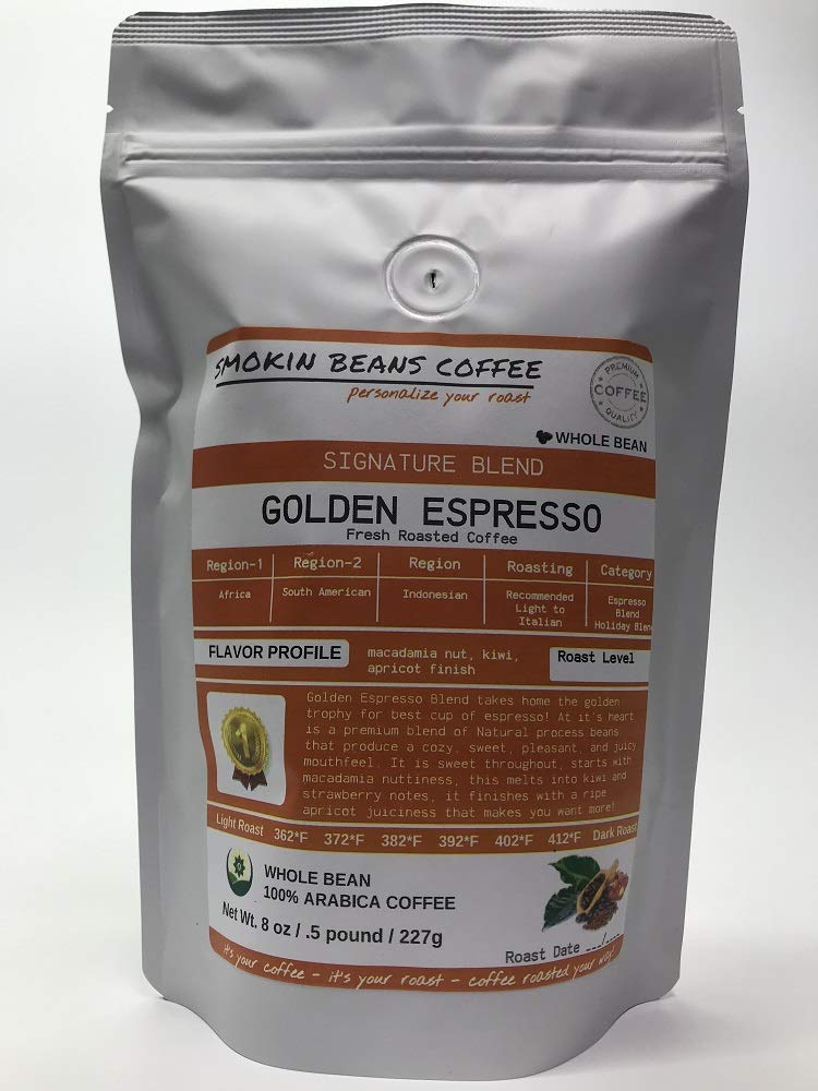 7 Espresso Blends Combo Bean Box (Frisch gerösteter Kaffee) 7 Beutel à 8 oz täglich auf Bestellung geröstet verschiedene Röstungen ganze Bohne wir können mahlen, hellere oder dunklere Röstung auf Anfrage Nachricht an der Kasse