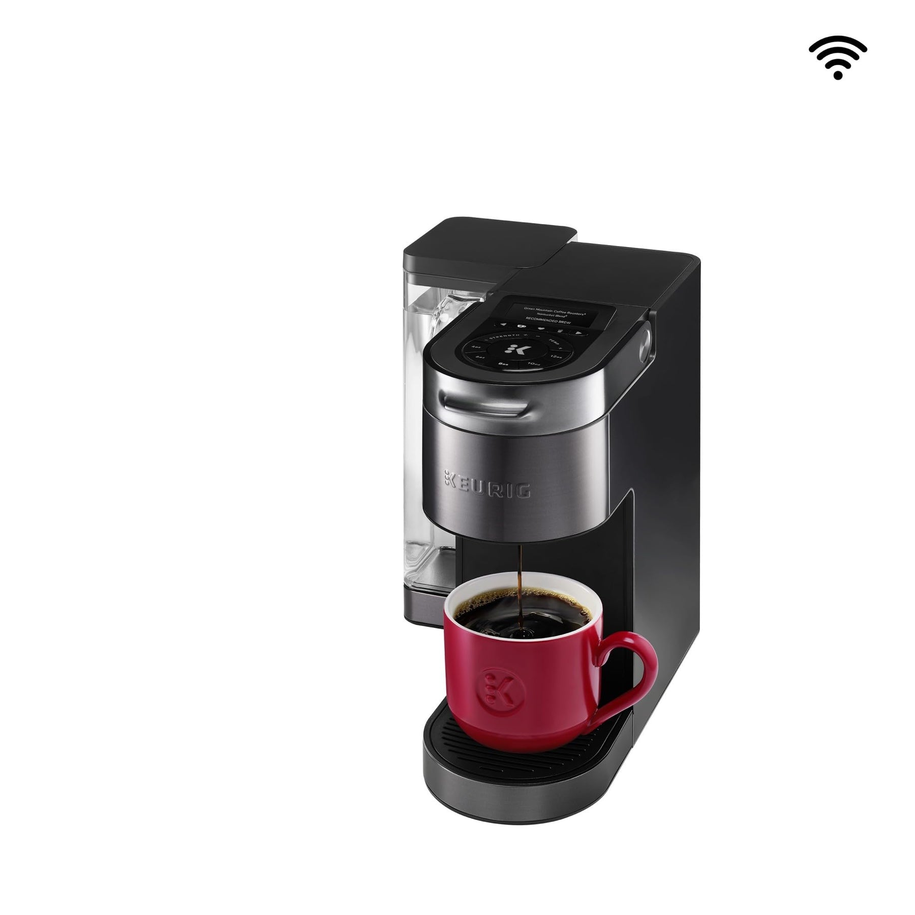 Keurig K-Supreme Plus SMART-Kaffeemaschine, Einzelportions-K-Cup-Pad-Kaffeemaschine, BREWID- und MultiStream-Technologie, 78 oz