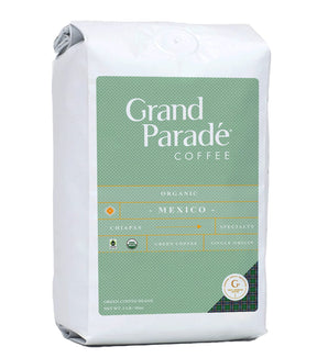 Grand Parade Coffee, 5 Lbs Organic Mexico Chiapas Unroasted Green Coffee Beans, Low Acid Single Origin, Specialty Arabica - Fair Trade