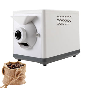 FXEIPOL Automatische Kaffeeröstmaschine, 9,51 QT, elektrische Kaffeeröstmaschine, kommerzieller Kaffeebohnenröster, 212–482 °F, Temperaturregelung, Kaffeeröster für Kastanien, Kakaobohnen