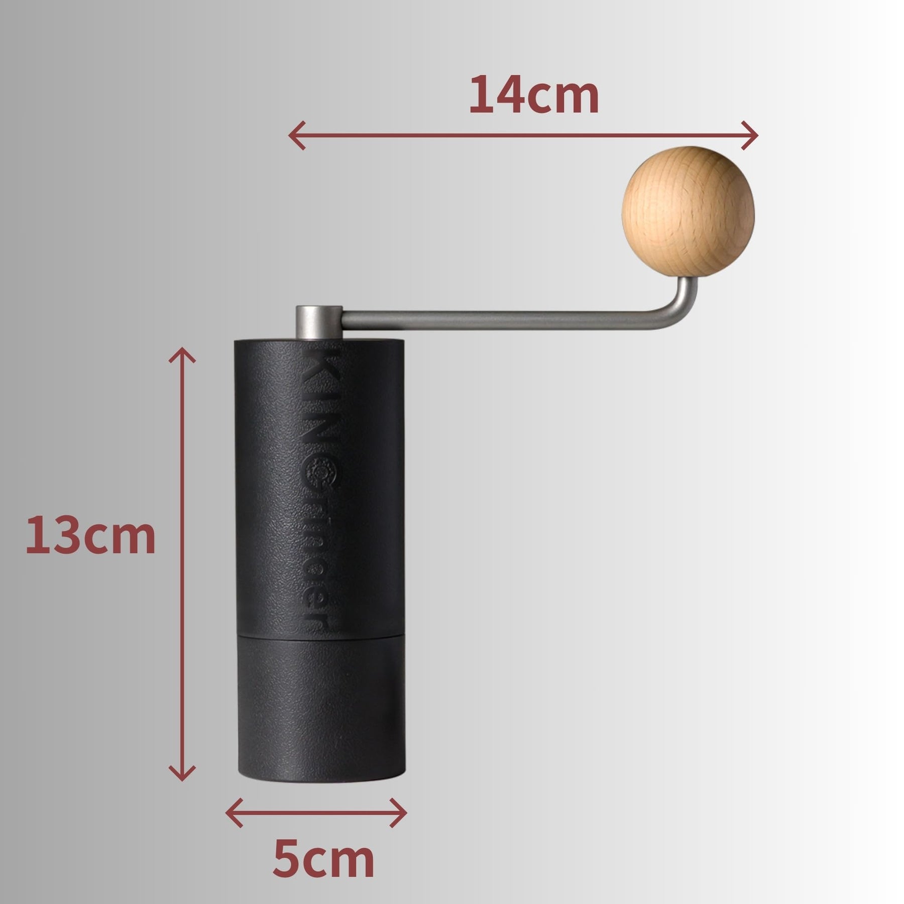 【Famous KOL Recommended】KINGrinder P1 Lightweight Manual Hand Coffee Grinder for Moka pot, French Press, Drip with Assembly Consistency Stainless Steel Conical Burr Mill, 20g Capacity