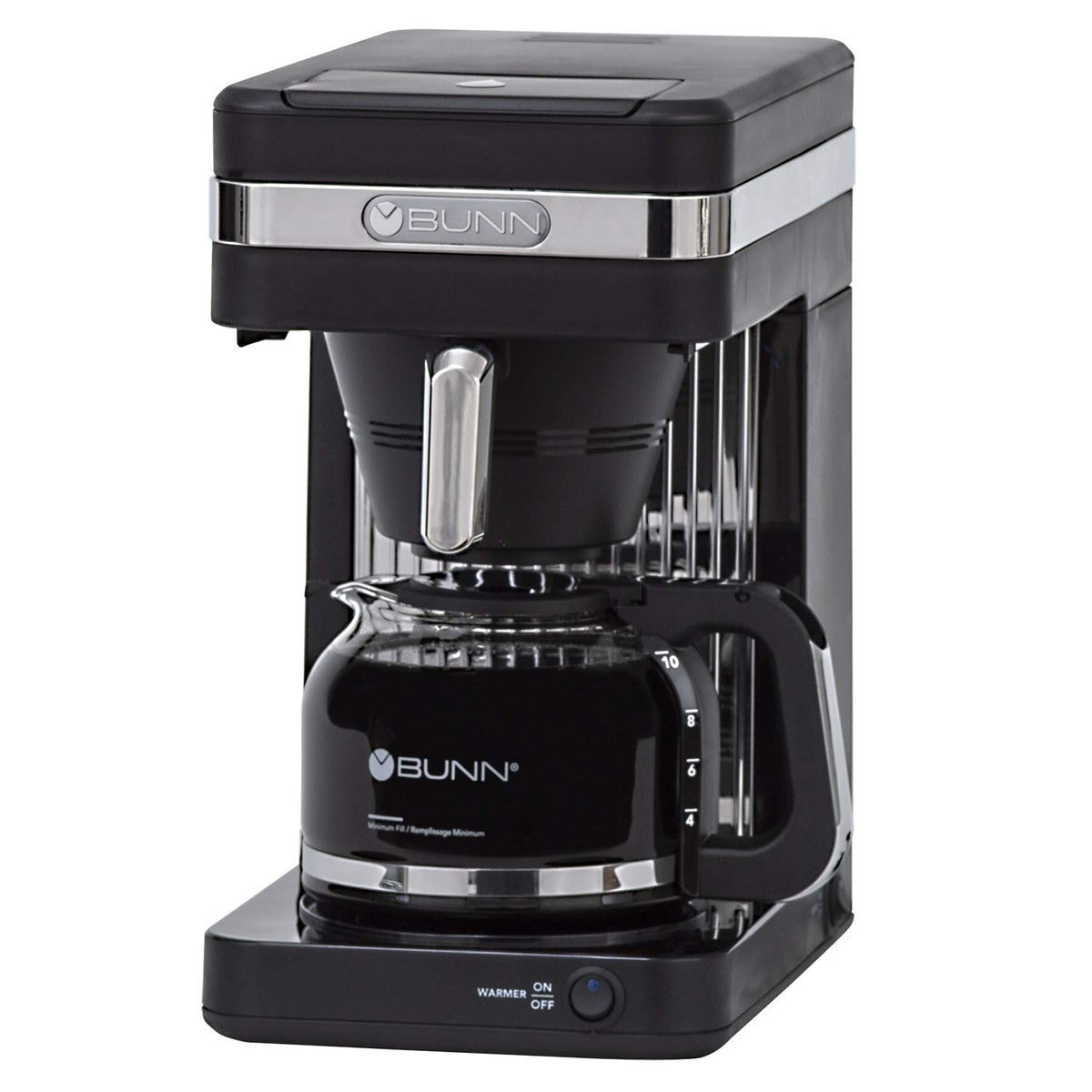 BUNN CSB2B Speed ​​Brew Elite Kaffeemaschine für 10 Tassen, Schwarz/SST