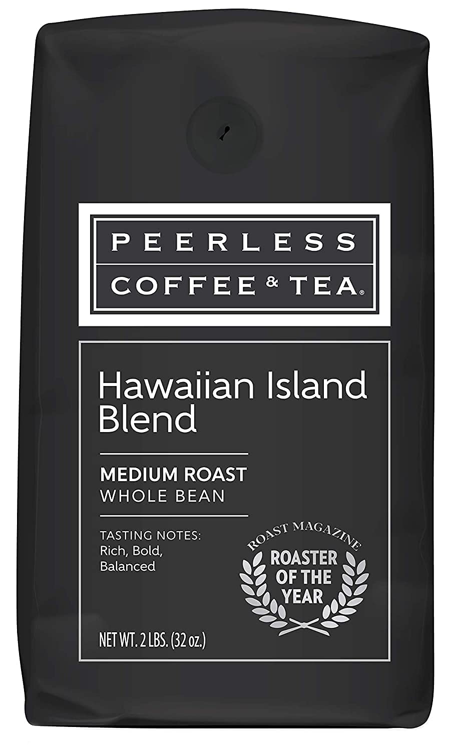 Unvergleichlicher hawaiianischer Kaffee aus ganzen Bohnen (2 lb.) — Hawaiian Island Blend, mittlere Röstung, Mischung aus Maui-Kaffeebohnen und kolumbianischen Kaffeebohnen, hergestellt aus 100 % Arabica-Bohnen