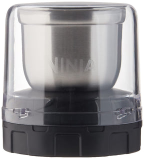 Ninja XSKGRINDER Foodi Coffee and Spice Grinder, Compact, Pulverize Through Tough Spices, 12-Tbsp. Capacity, Stainless Steel and Black